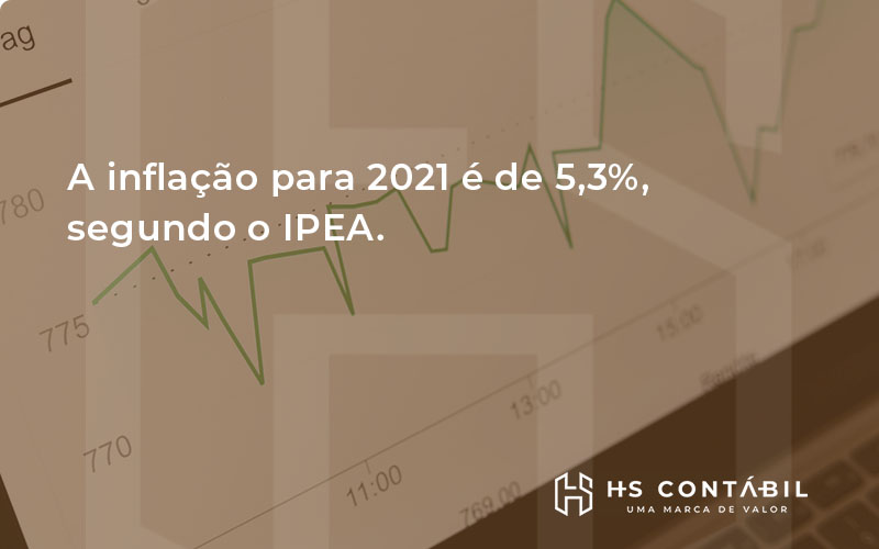 A inflação para 2021 é de 5,3%, segundo o IPEA. Saiba mais agora